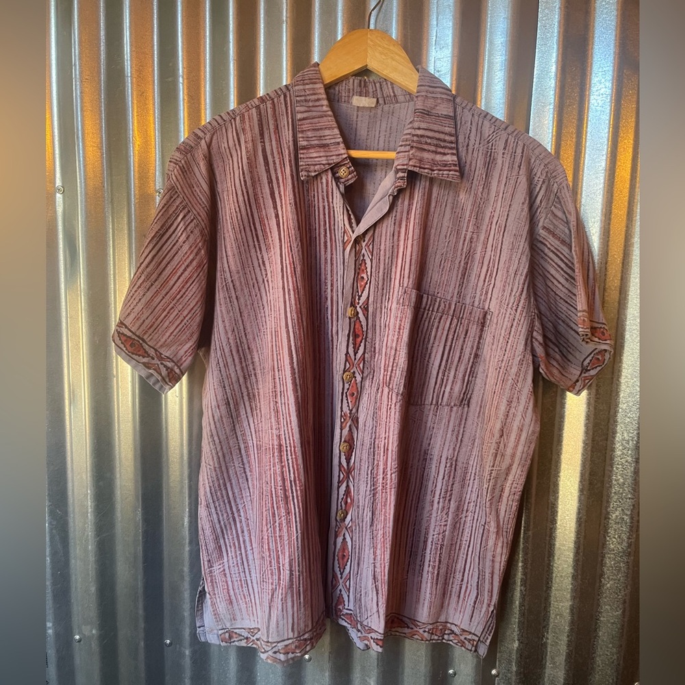 Vintage Aztec Buttondown